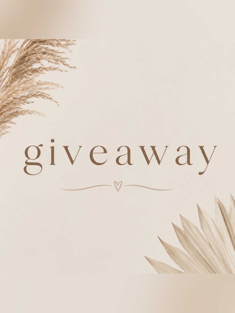 Giveaway Listing Only